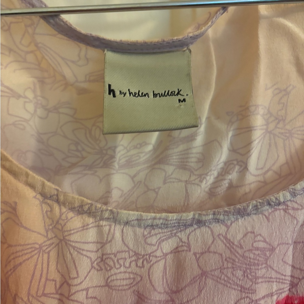 Helen Bullock Floral Silk Tee - Picture 3 of 5